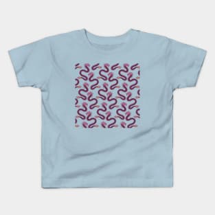 Purple Dragons Kids T-Shirt